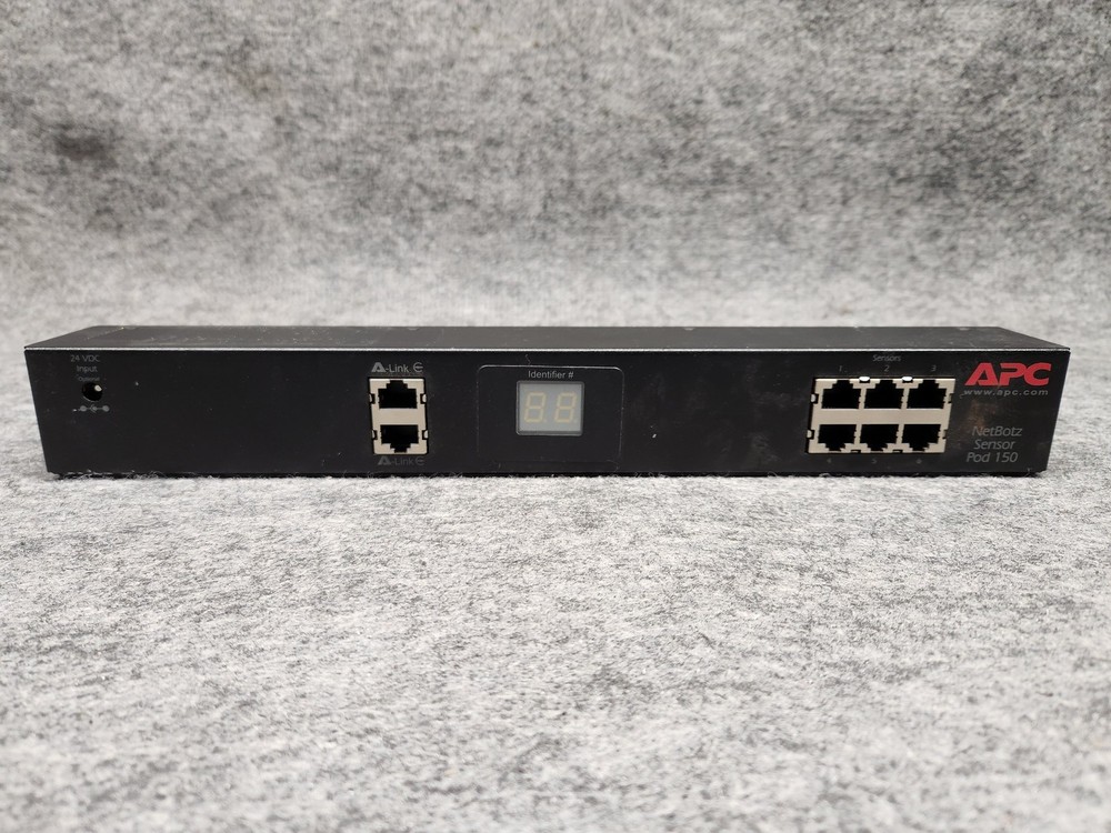 APC NetBotz Sensor Pod 150 6-Port Rackmount Security Access Control System