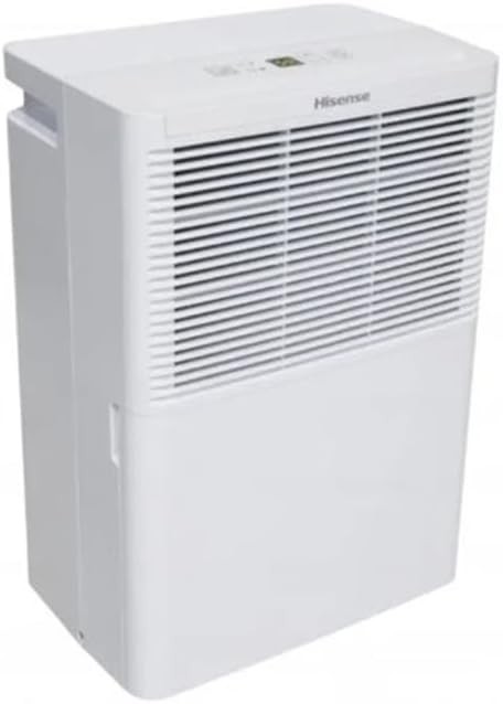 Hisense 30 Pt Dehumidifier – Refurbished, LED Display, 1500 sq ft Compact