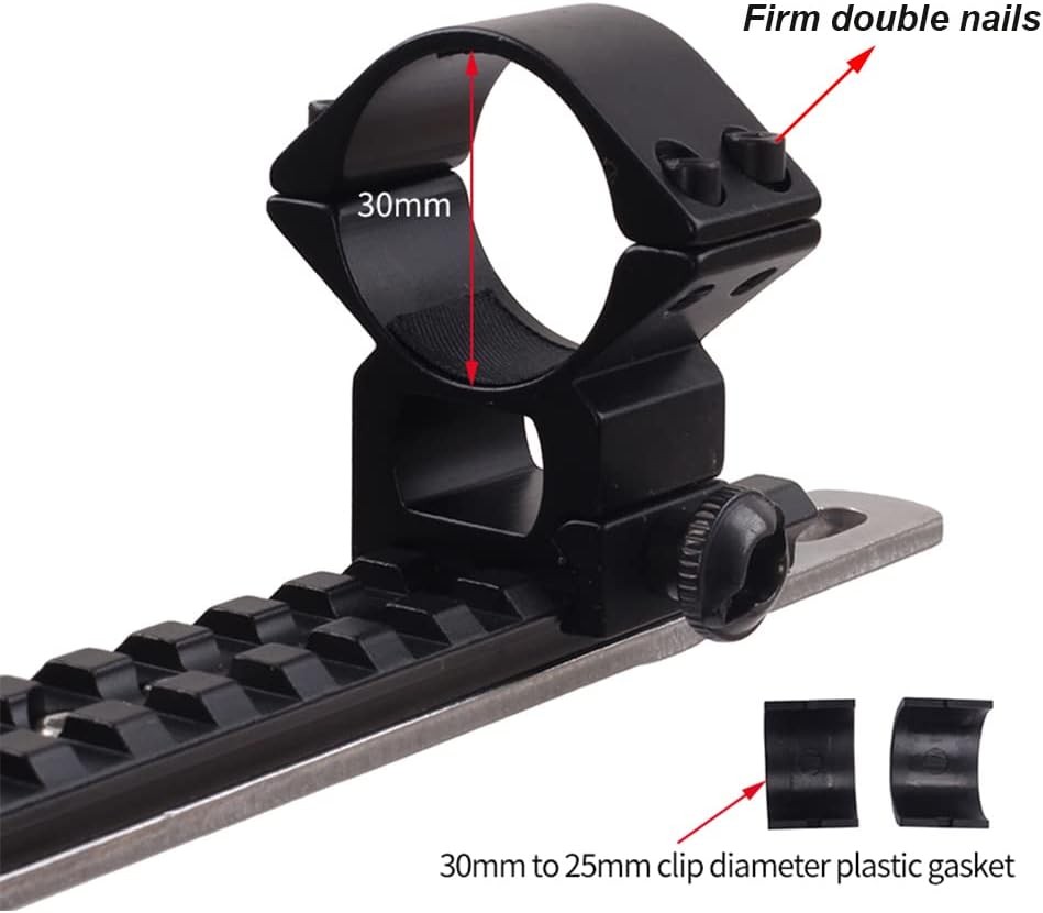 SOPOGER Archery Flashlight Mount Stabilizer - Compound Bow Accessories Light...