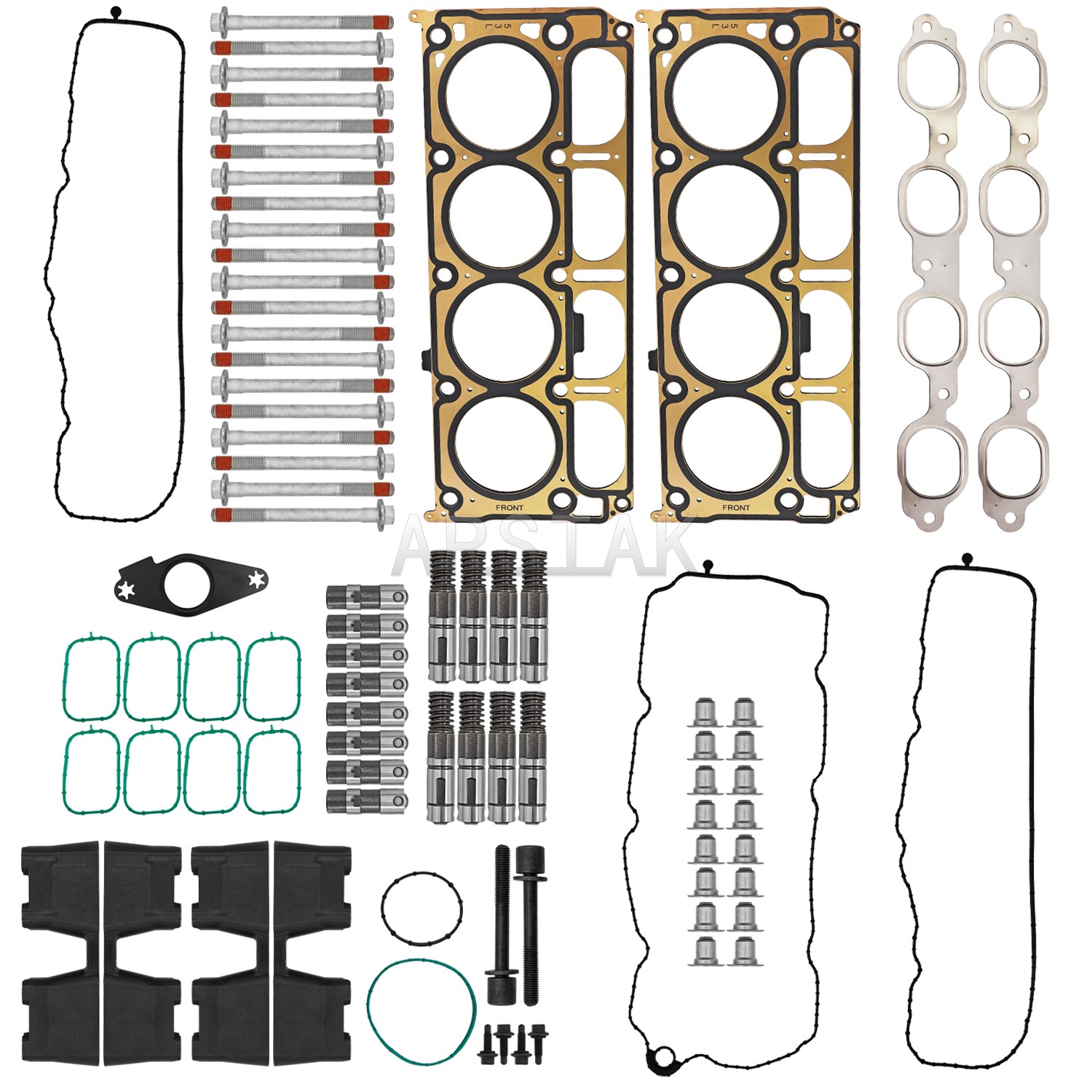 For 14-20 Chevrolet Tahoe GMC Yukon Sierra 5.3L Head Gasket Set Bolts Lifters