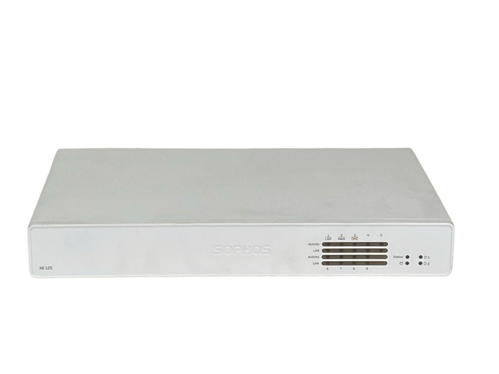 Sophos XG125 Rev. 3 Firewall Network Security Hardware Appliance