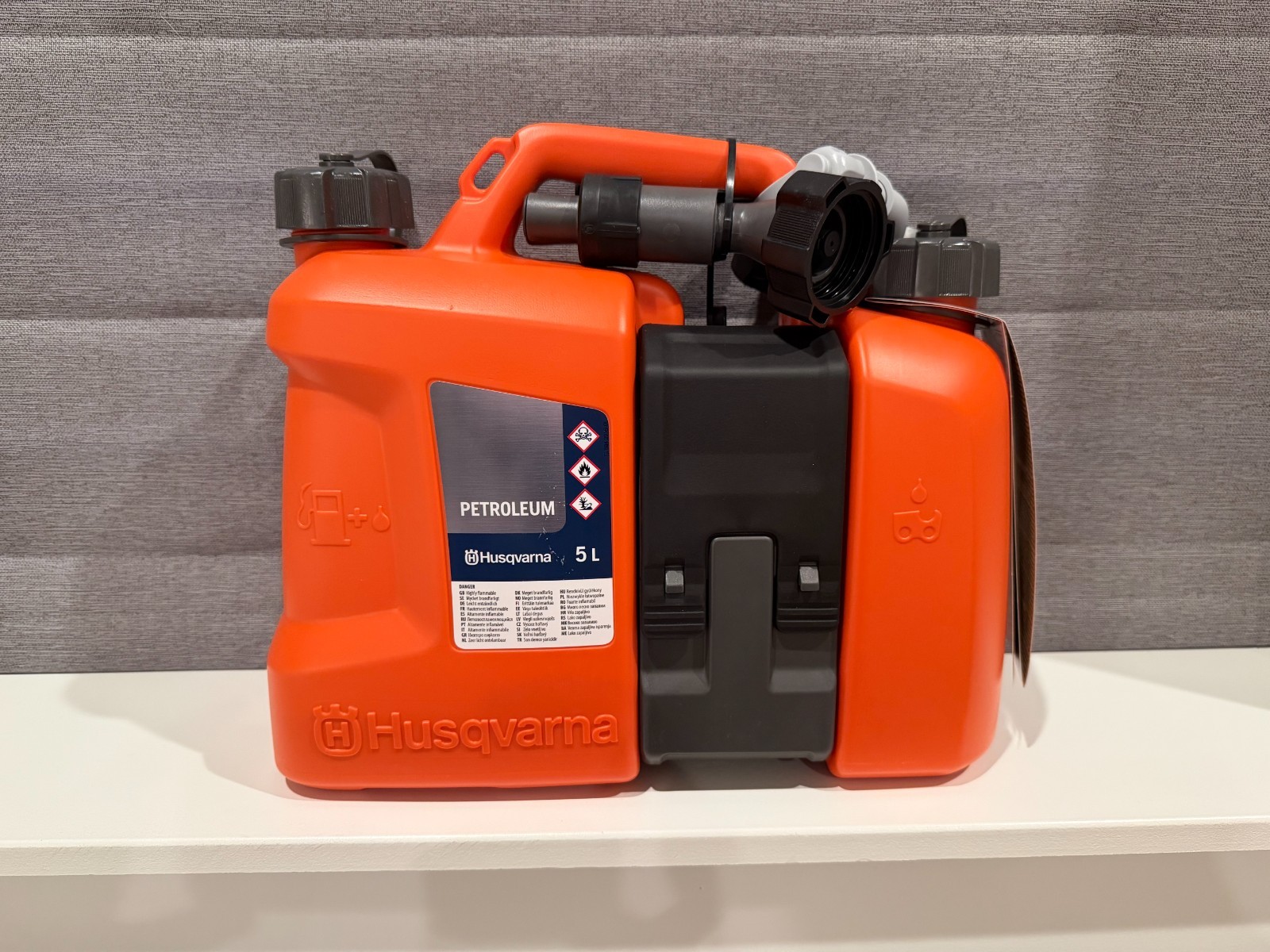 Husqvarna Combi Can - Chainsaw Fuel & Bar Oil (OEM - HEAVY DUTY) 580754201