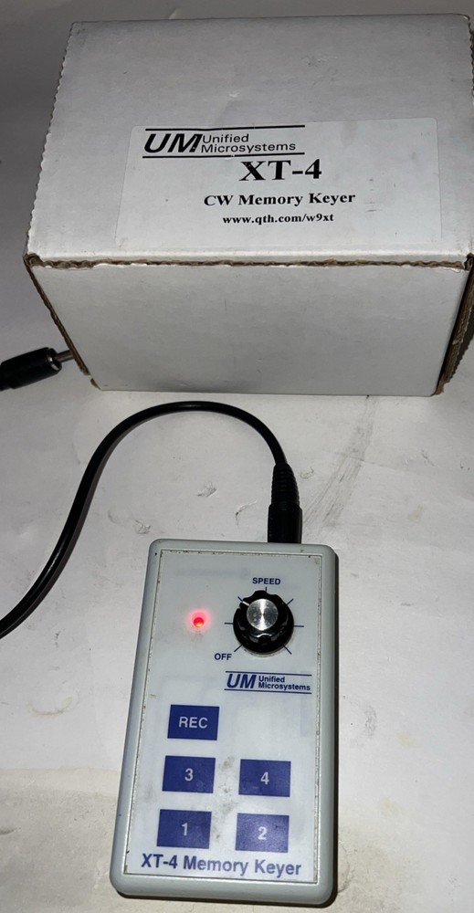 Unified Microsystems XT-4 MK2 CW Memory Keyer