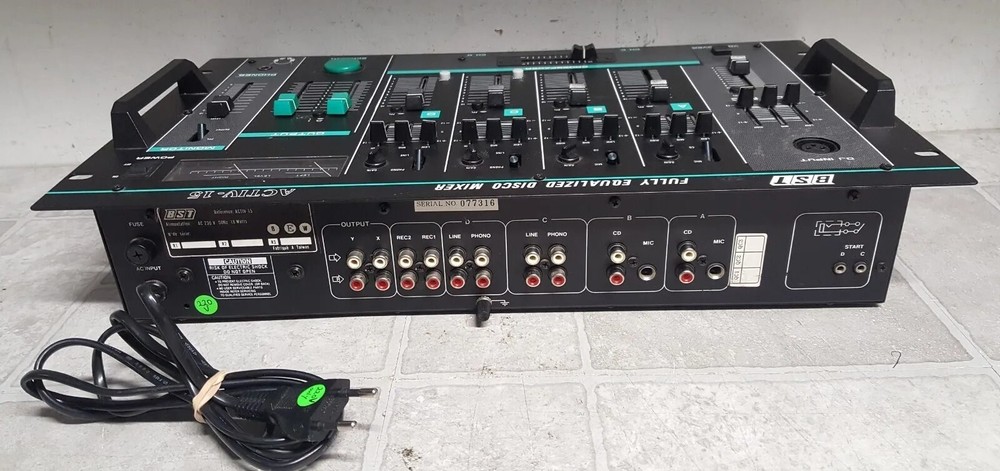 BST Activ-15 Fully Equalized Disco Mixer 220V Plug Only (READ)
