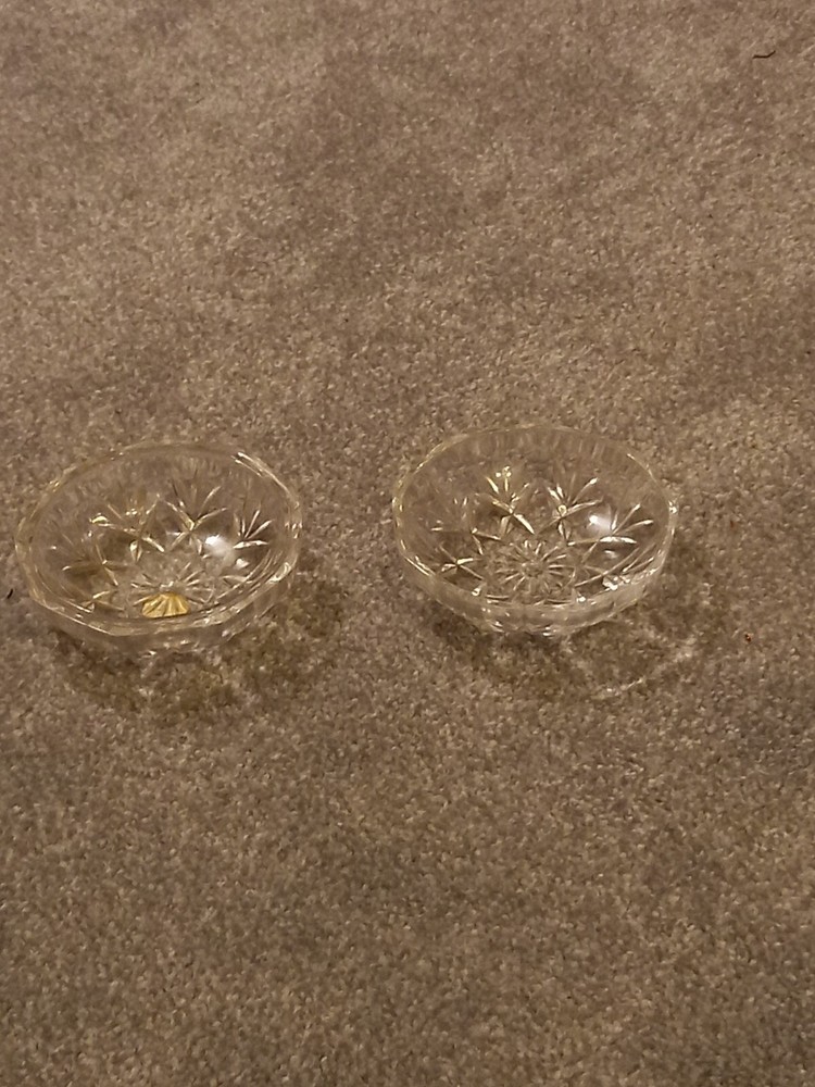 Crystal cut glass