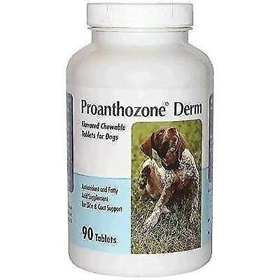 Proanthozone Derm Chewable Tablets for Dogs (90 count)