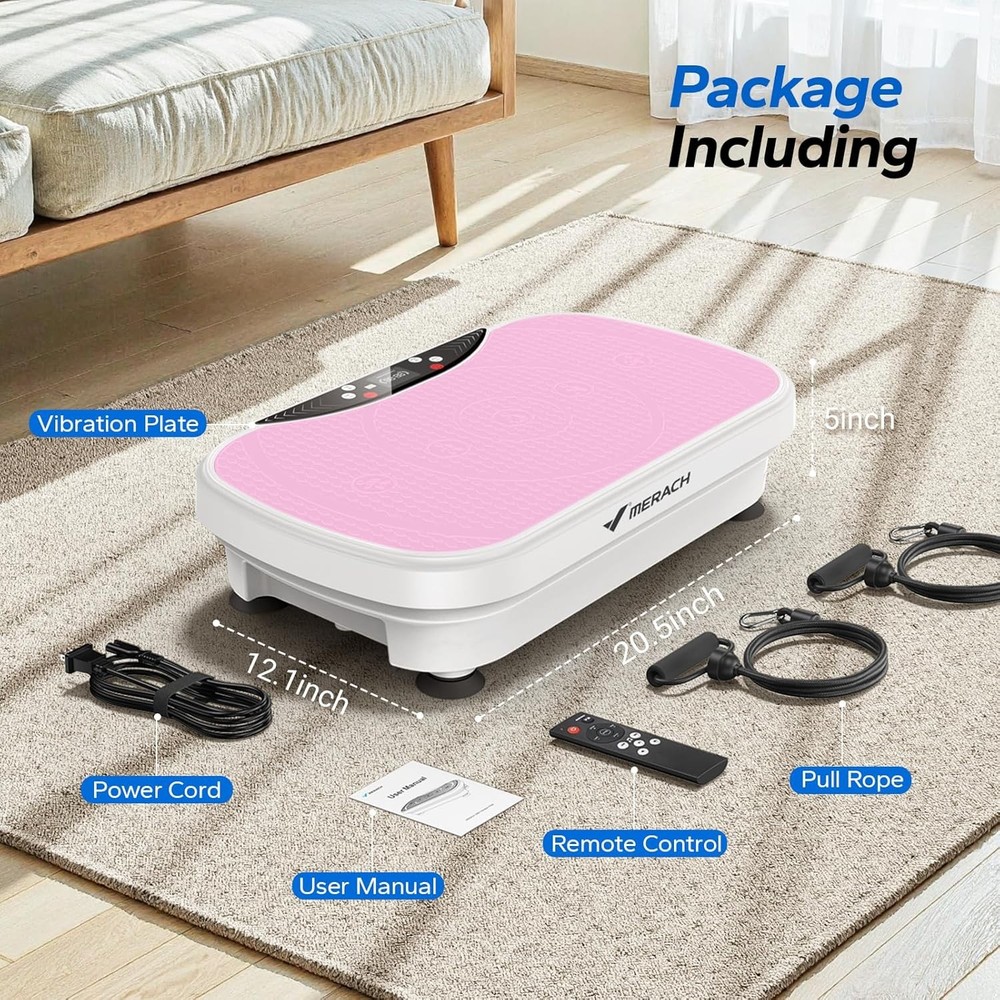 Vibration Plate Exercise Machine, for Lymphatic Drainage Weight Loss