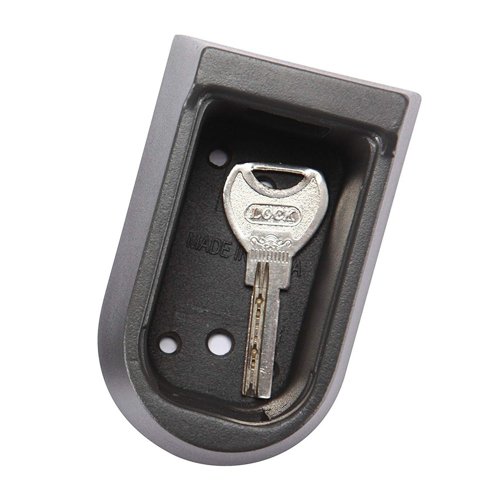 Key Safe Lock Box Push Button 10-Digit Code Wall Mounted Combination Lockbox ...