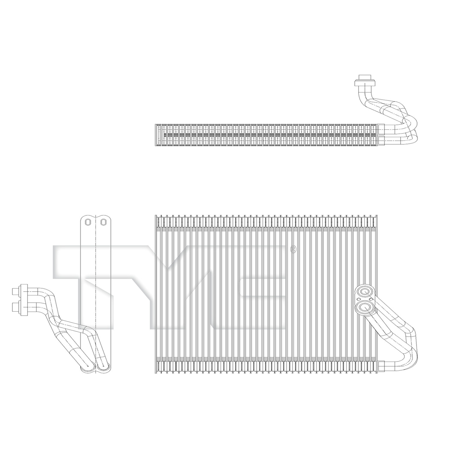 Evaporator for 19-23 Nissan Altima 27280-6GU0C