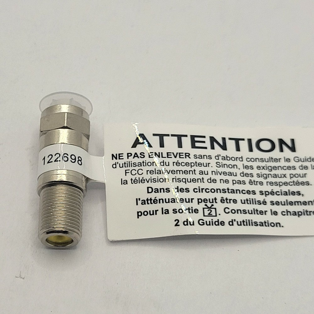 Dish Pro Plus Dish Network Attenuator 122698 10dB UHF Attenuator Pad