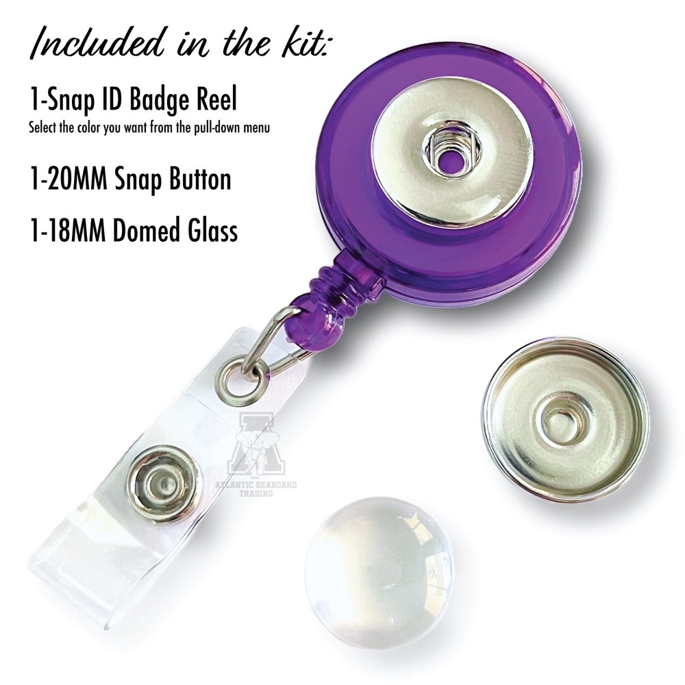 DIY Snap ID Badge Reel Kit
