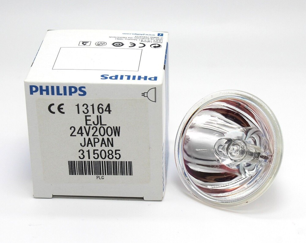 PHILIPS 13164 EJL 24V200W GX5.3 Microscope Halogen light Projector Lamp