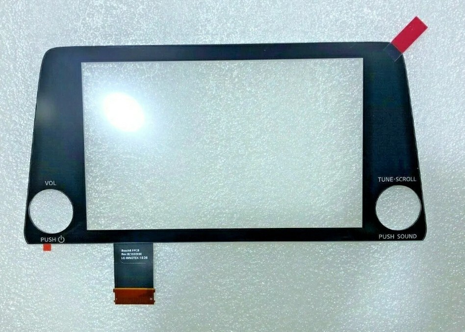 1PCS For  Nissan Altima Navigation Radio 2019-2020 Touch Screen Digitizer  @TLP