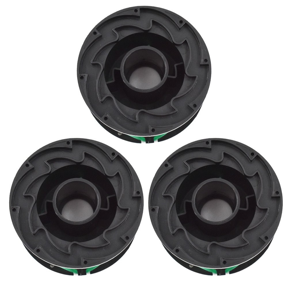SF-080 String Trimmer Spool Line Replacement For Black&Decker GH3000 Model 3PCS