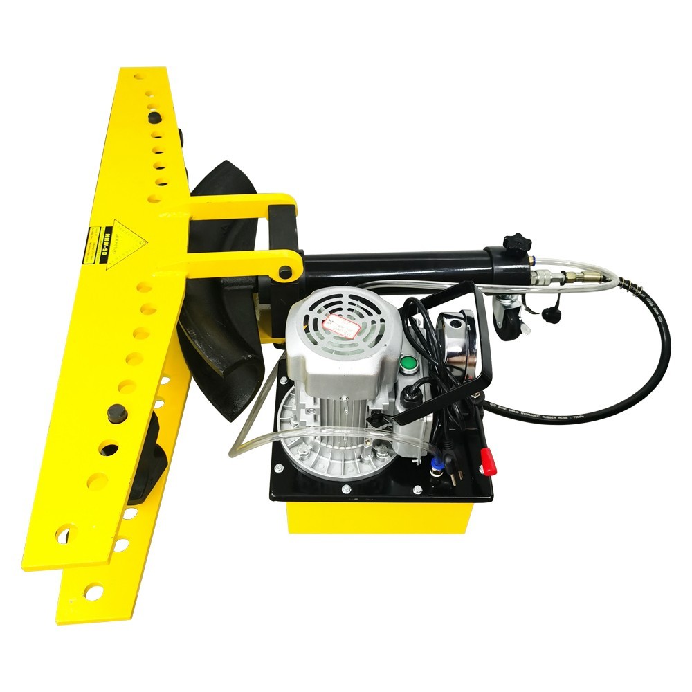 110V Split Type Electro-hydraulic Round Pipe Bending Machine 90° with 10 Dies