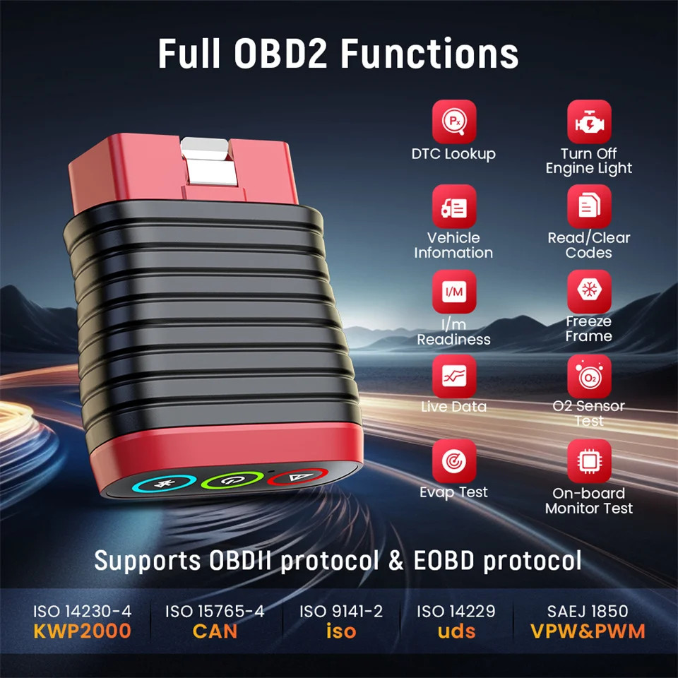 Thinkcar BD6 Full System OBD2 Scanner Bluetooth All System Diagnostic Scan Tool