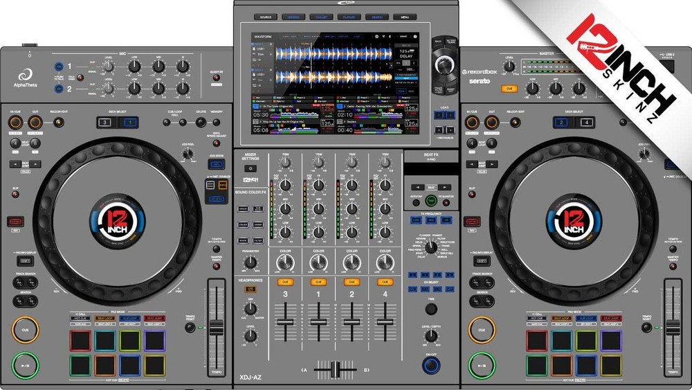 AlphaTheta XDJ-AZ Skin - Grey