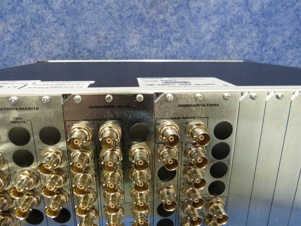 Evertz 3000FR 3000MVP Multi-Image Processor with cards