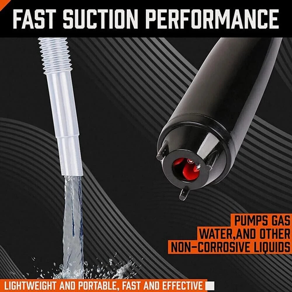 Hyper Tough MULTI-PURPOSE LIQUID TRANSFER PUMP Battery SYPHON Fluid Oil Water