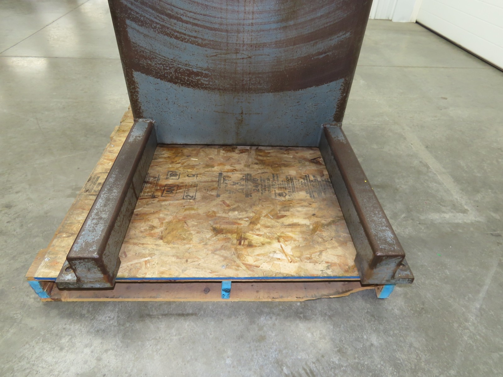 Dallas Industries R40X18 Coil Stock Uncoiler 4000lbs 16-20" ID 18" W Decoiler