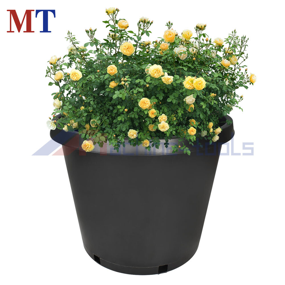 10 Pack 15 Gallon Plastic Nursery Pots Heavy Duty Garden Plant Nutrition Pot