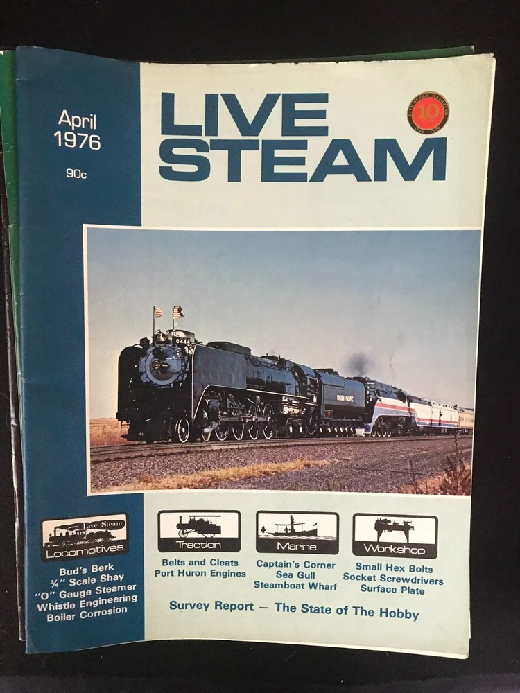 Live Steam Magazine April 1976