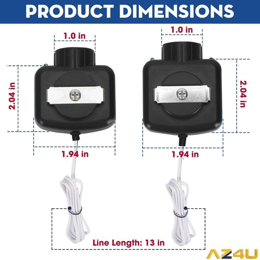 Linear HAE00002 Replacement Safety Sensor Beams for Linear Garage Door Openers