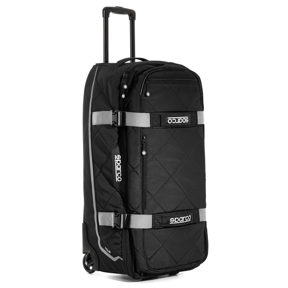 Sparco Tour Kit Bag – Black and Silver