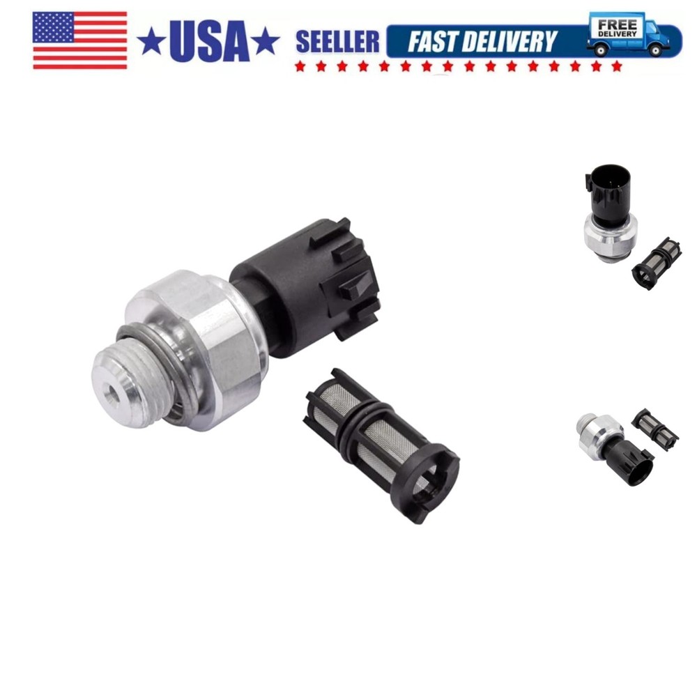 Engine Oil Pressure Sensor with Screen Filter Compatible with 2009-2019 GM Ch...
