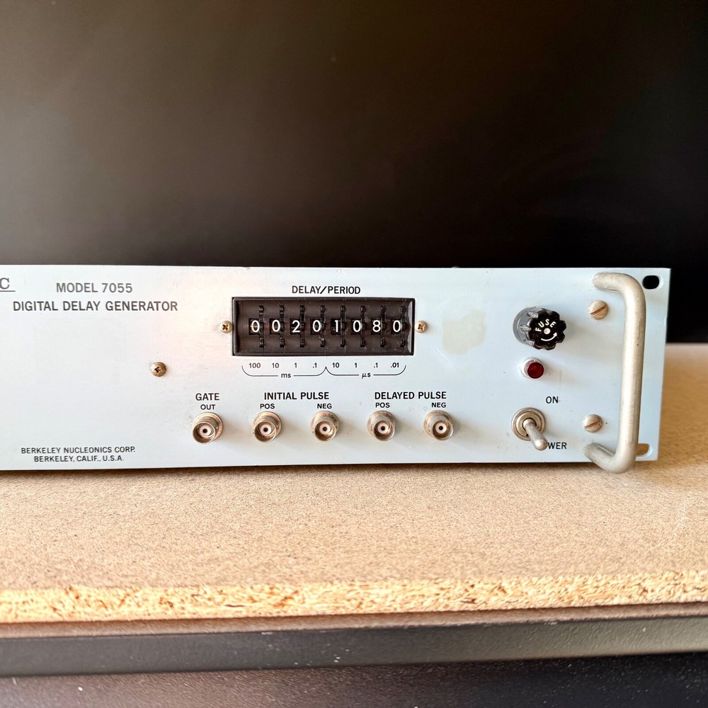 Berkeley Nucleonics Digital Delay Generator BNC 7055A Vintage Test Equipment