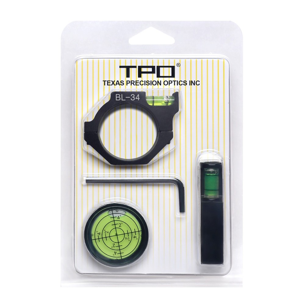 34mm Scope Leveling Kit: 34mm Bubble Level+Rail Mount Level+Circular level