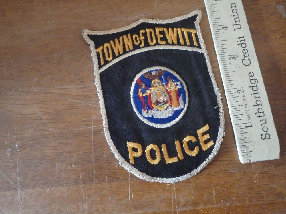 DWEWITT  NEW YORK    VEST PATCH OBSOLETE BX AAA #12