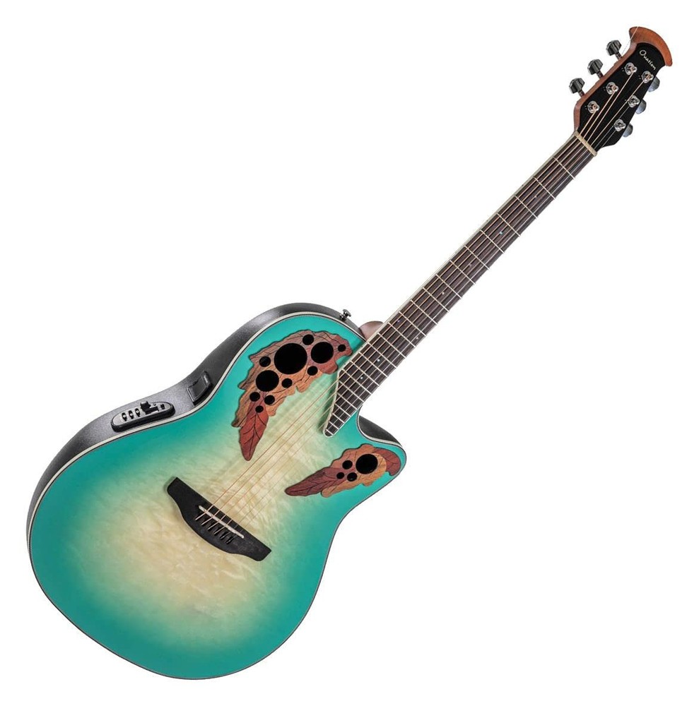 Ovation Celebrity Elite Plus CE44X-9B, MS/Cutaway, Mid-Depth