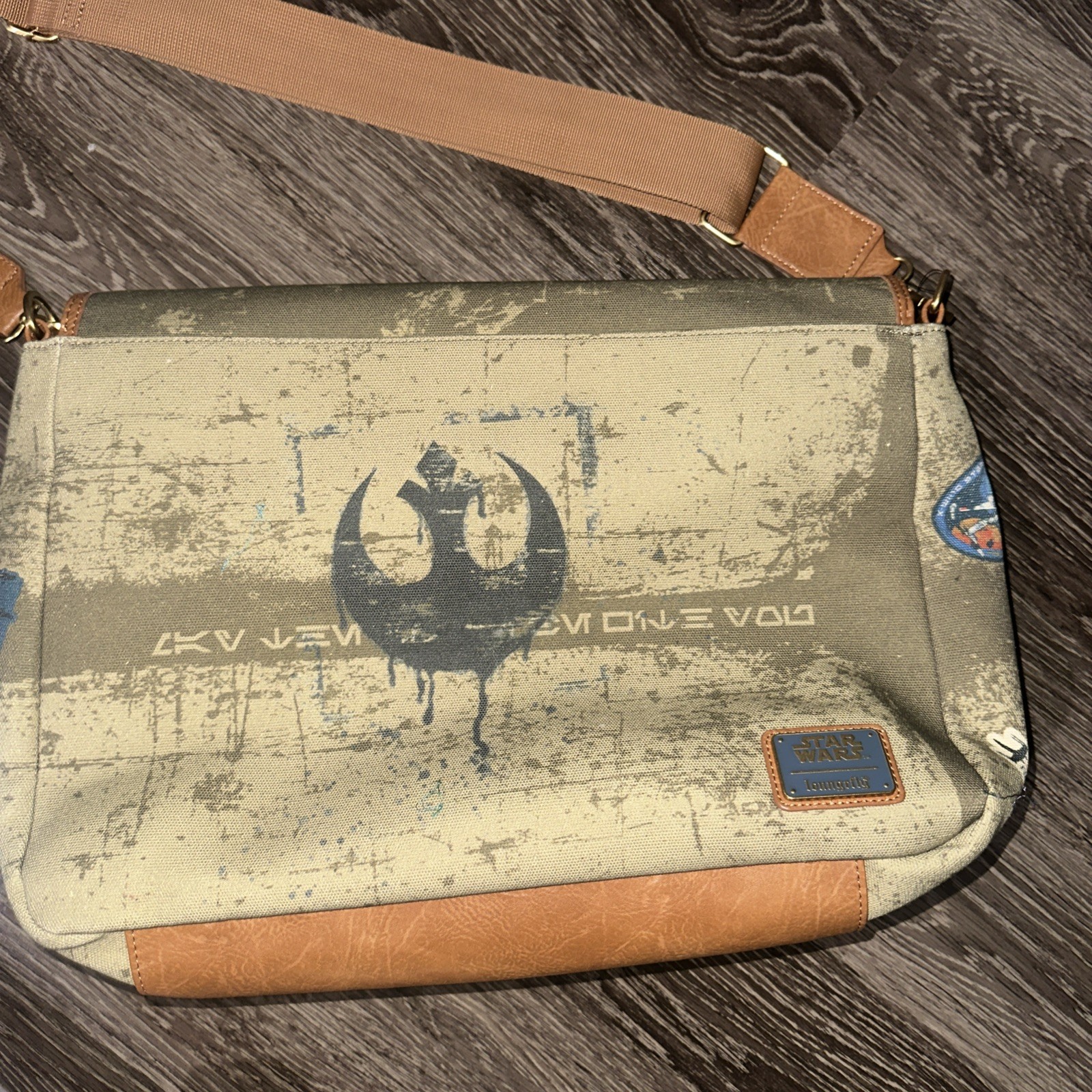 Loungefly Star Wars X-Wing Crossbody/Messenger Bag Purse