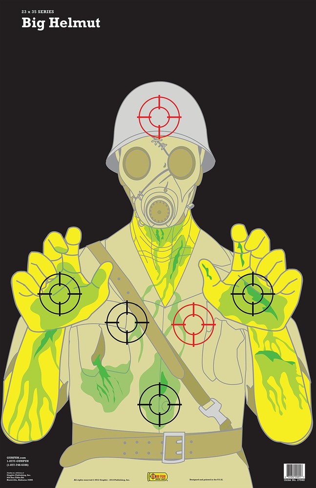 GunFun Targets Inc Zombie 6-Pack