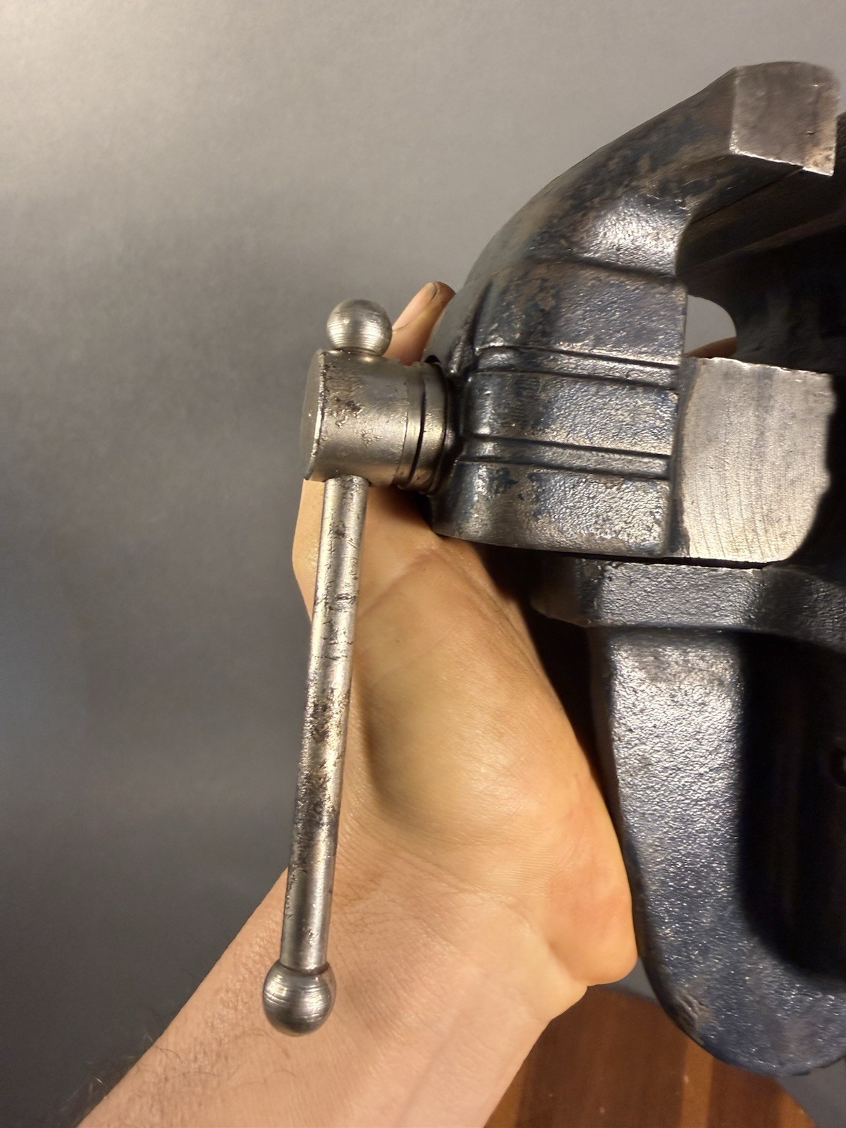 Vintage Stanley 3" Clamp-on Bench Vise No. 766 Made in USA