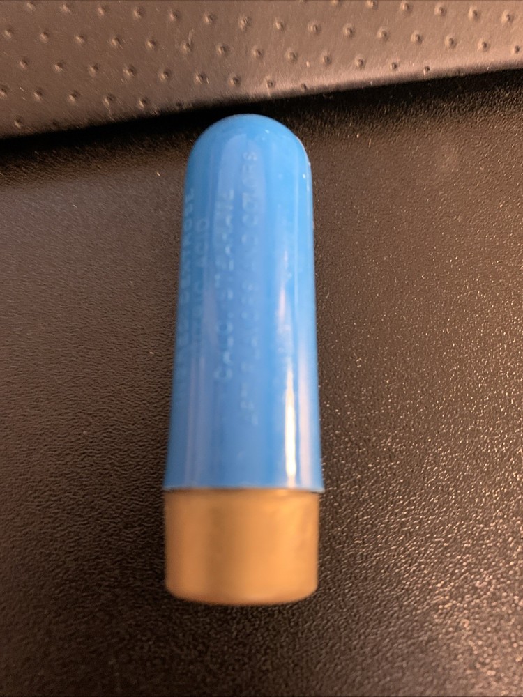 Vintage: 1981: CeDe CANDY LIPSTICK Plastic Container: 2.25” :  BLUE