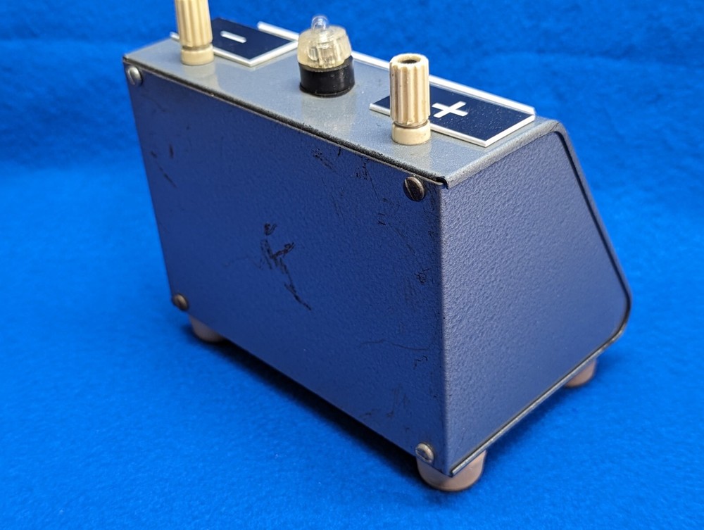 Triplett 30mA Panel Mount Ammeter in custom case, working