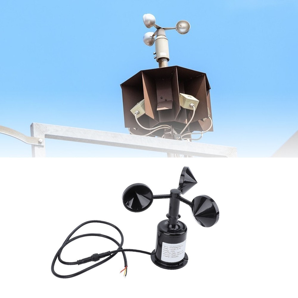 Wind Speed Anemometer High Accuracy 5V Wind Speed Monito Sensor Measu