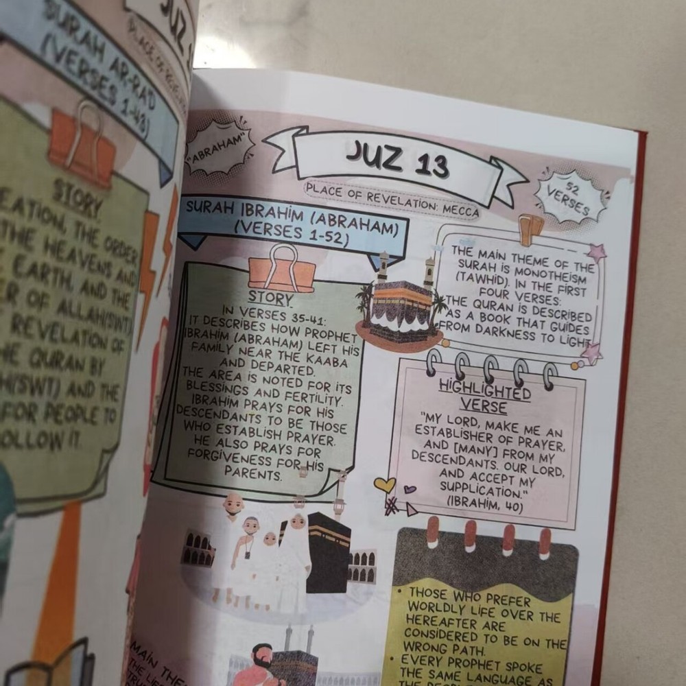 Quran Notebook Brown Leather Binding Islamic Study Journal Diary