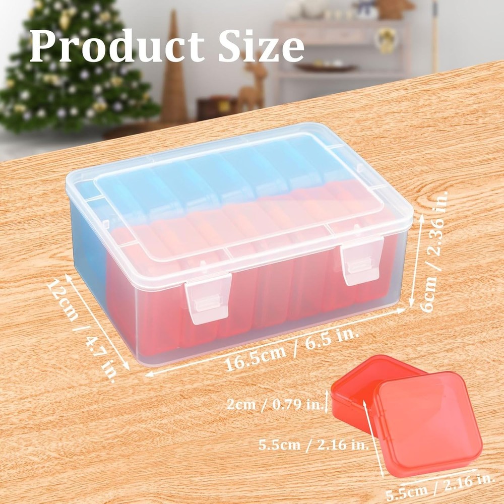 Transparent Craft Supply Case - 45 Mini Boxes