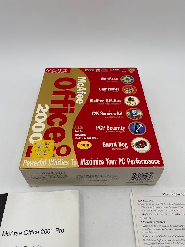 McAfee Office 2000 PRO Preowned