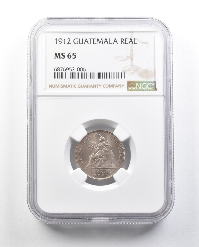 1912 Guatemala Real MS65 NGC *0613