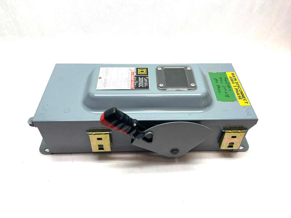 Square D HU363AWKVW Heavy Duty Safety Disconnect Switch