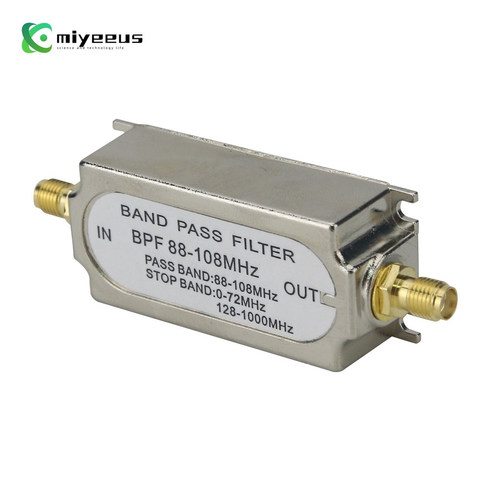 88-108MHz Band Pass Filter FM Frequency Modulation Filter RF LC Filter