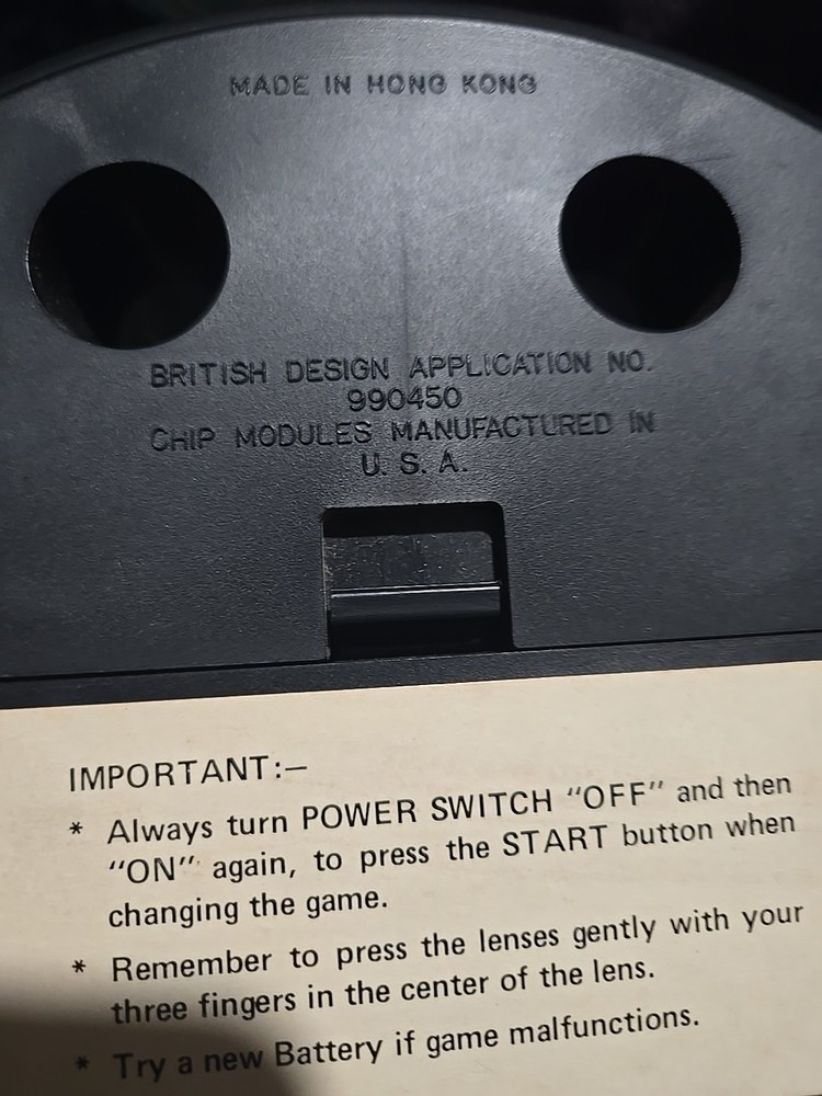 Kingsford Ltd. 1979 Vintage Match Me Computerized Game