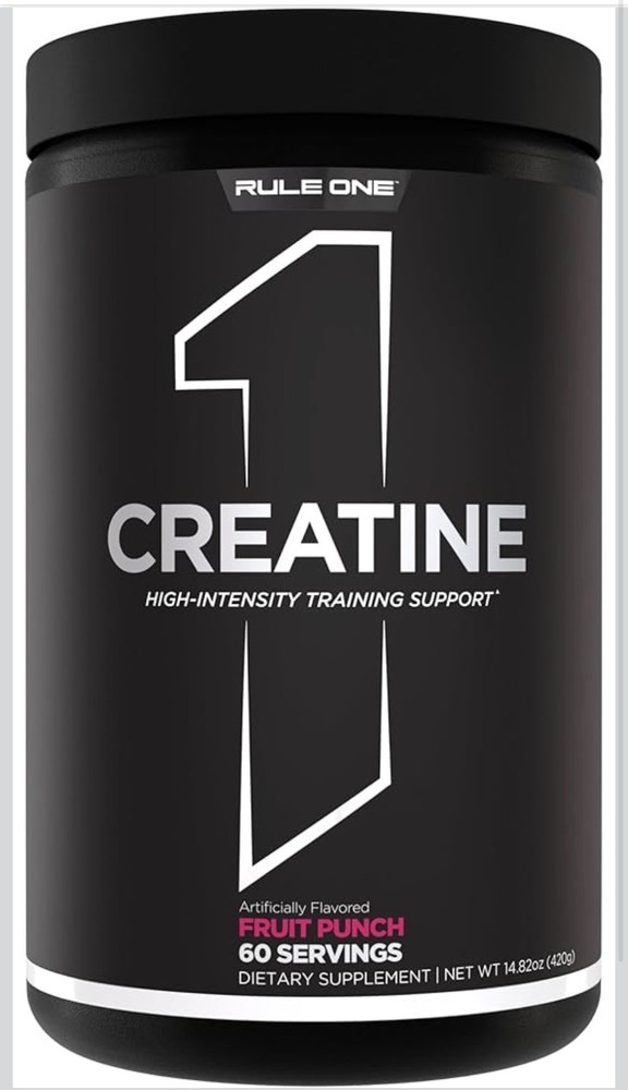 Rule One Creatine Monohydrate Micronized 60 servings Fruit Punch