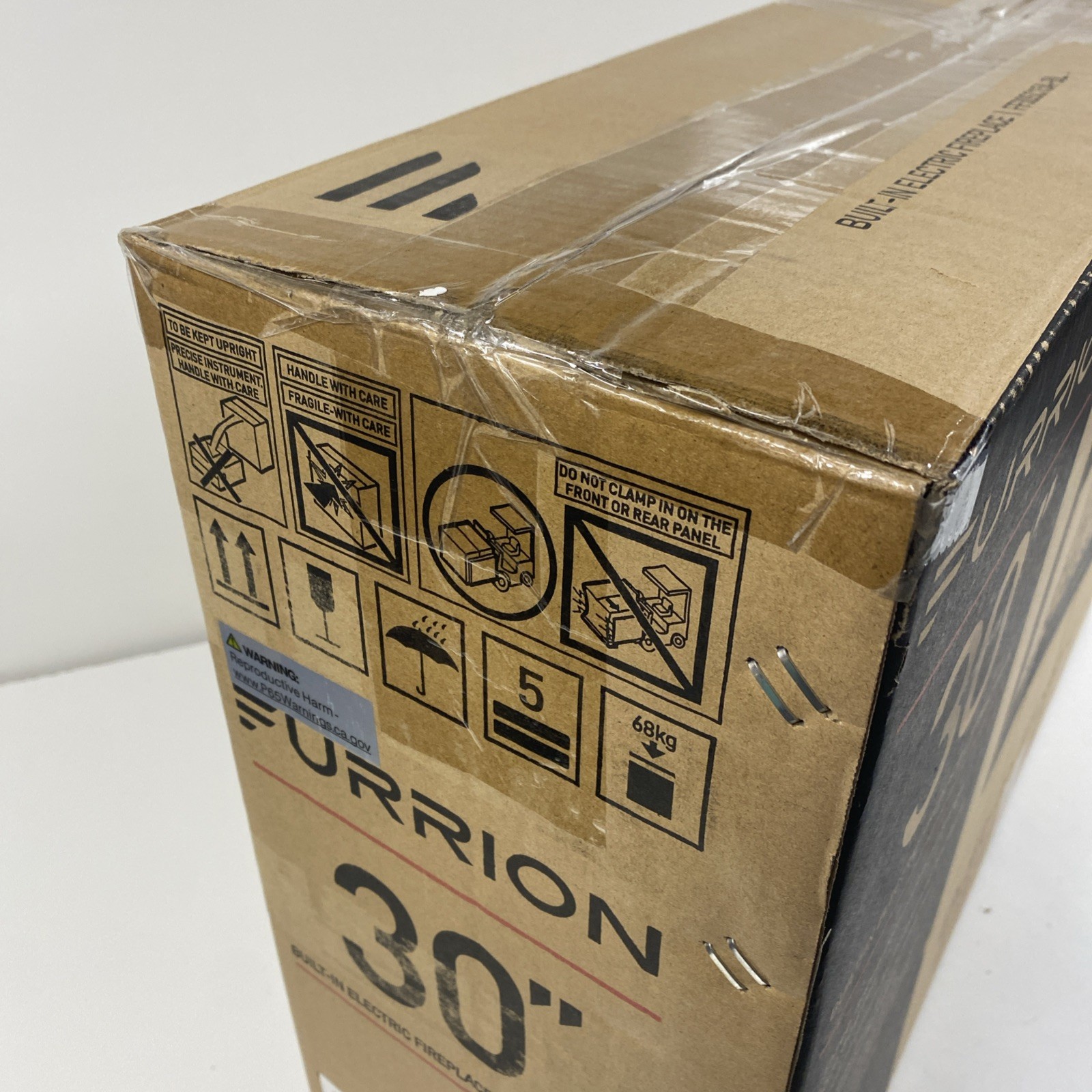 FURRION 30” Built In Electric Fireplace Kit Black FF30SC15A-BL RV Camper Remote