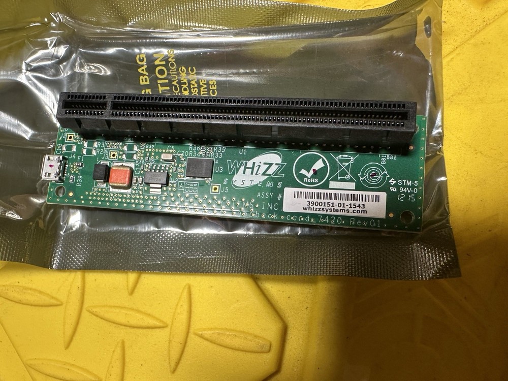 Whizz Systems 3900151-01, PCI Loopback Card 7420