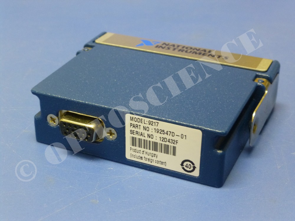 National Instruments NI 9217 cDAQ Temperature / RTD Input Module